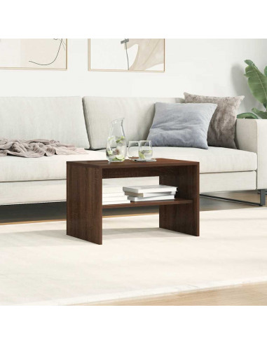 Mobile Porta TV Rovere Marrone 60x40x40 cm Legno Multistrato