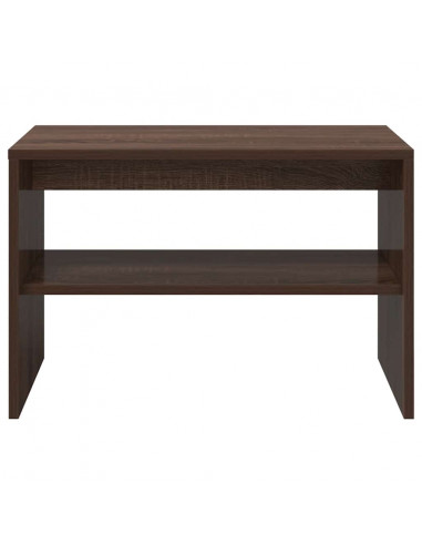 Mobile Porta TV Rovere Marrone 60x40x40 cm Legno Multistrato