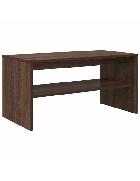 Mobile Porta TV Rovere Marrone 80x40x40 cm in Legno Multistrato