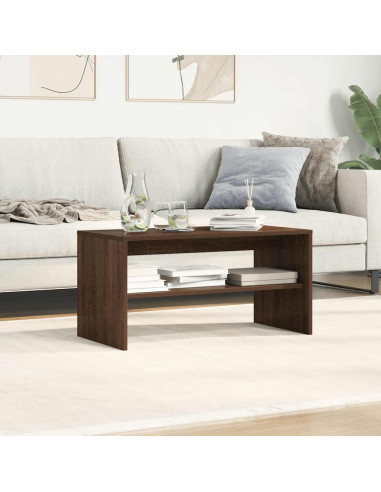 Mobile Porta TV Rovere Marrone 80x40x40 cm in Legno Multistrato