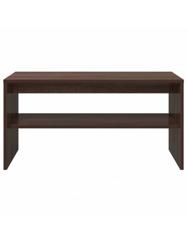 Mobile Porta TV Rovere Marrone 80x40x40 cm in Legno Multistrato