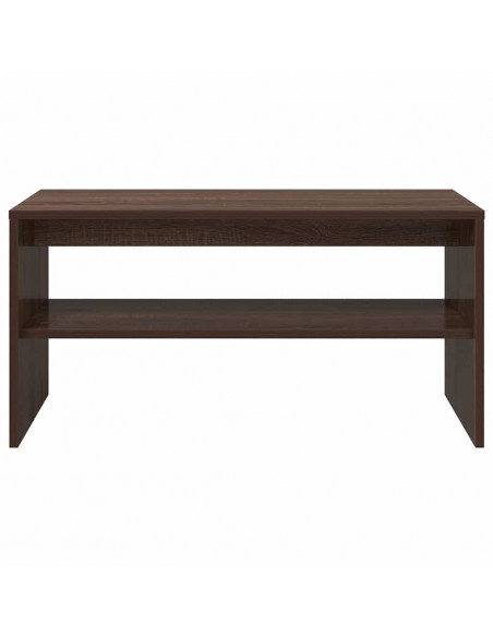 Mobile Porta TV Rovere Marrone 80x40x40 cm in Legno Multistrato