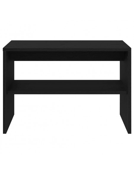 Mobile Porta TV Rovere Nero 60x40x40 cm in Legno Multistrato