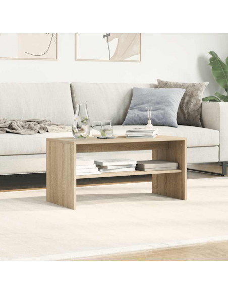 Mobile Porta TV Rovere Sonoma 80x40x40 cm in Legno Multistrato