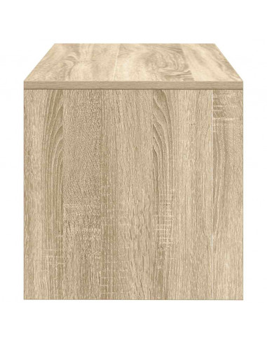 Mobile Porta TV Rovere Sonoma 80x40x40 cm in Legno Multistrato