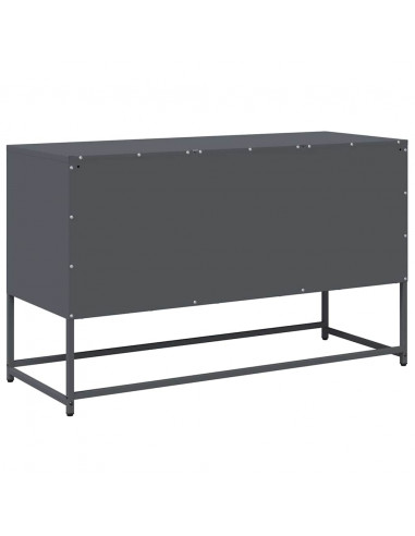 Mobile TV Antracite 100,5x39x60,5 cm in Acciaio