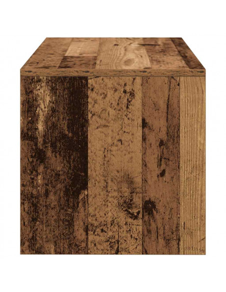 Mobile TV Legno Antico 60x40x40 cm in Legno Multistrato