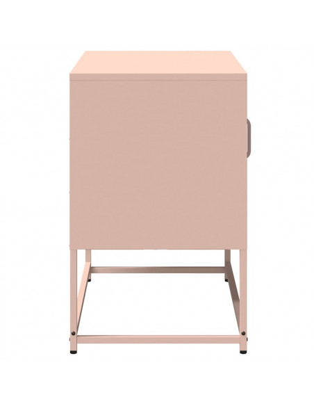 Mobile TV Rosa 68x39x60,5 cm in Acciaio