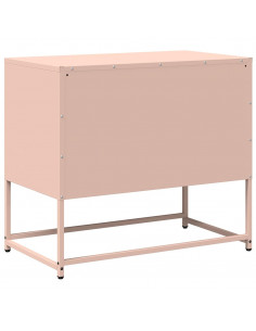 Mobile TV Rosa 68x39x60,5 cm in Acciaio 2