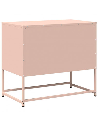 Mobile TV Rosa 68x39x60,5 cm in Acciaio