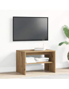 Mobile TV Rovere Artigianale 60x40x40 cm Legno Multistrato 2