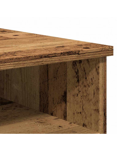 Mobili Porta TV 2 pz Legno Vecchio 80x35x36,5 cm in Truciolato