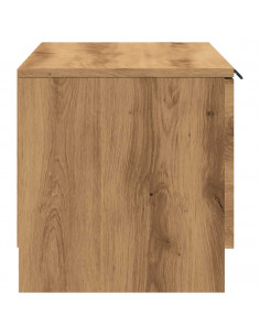 Mobili Porta TV 2 pz Rovere Artigianale 80x35x36,5cm Truciolato