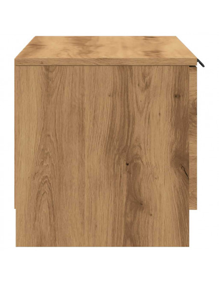 Mobili Porta TV 2 pz Rovere Artigianale 80x35x36,5cm Truciolato