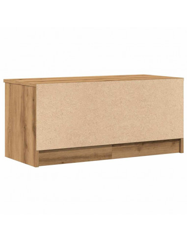 Mobili Porta TV 2 pz Rovere Artigianale 80x35x36,5cm Truciolato