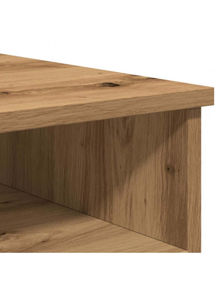 Mobili Porta TV 2 pz Rovere Artigianale 80x35x36,5cm Truciolato
