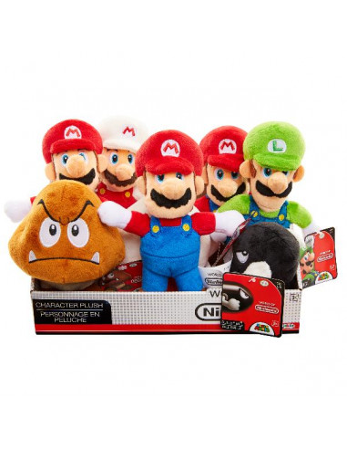 NINTENDO - SM PELUCHE 20CM ASST