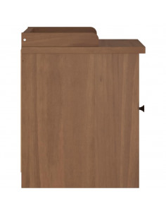 Panca da Corridoio SANDNES 45x40x50 cm Legno Massello di Pino