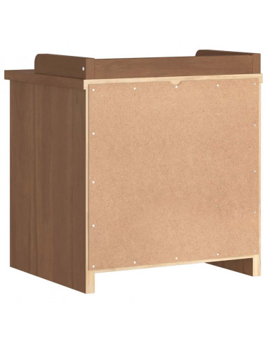 Panca da Corridoio SANDNES 45x40x50 cm Legno Massello di Pino