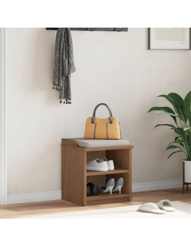 Panca da Corridoio SANDNES 45x40x50 cm Legno Massello di Pino