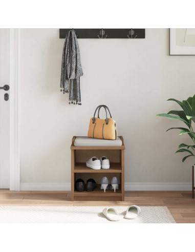 Panca da Corridoio SANDNES 45x40x50 cm Legno Massello di Pino