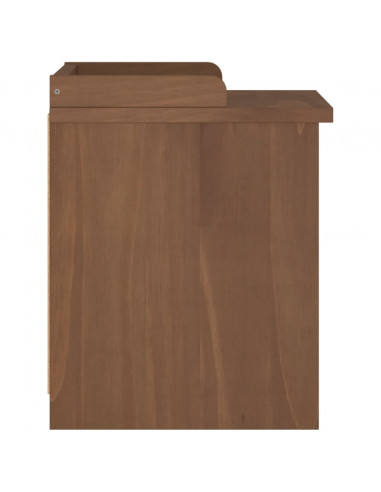 Panca da Corridoio SANDNES 45x40x50 cm Legno Massello di Pino