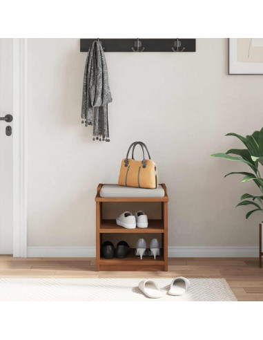 Panca da Corridoio SANDNES 45x40x50 cm Legno Massello di Pino