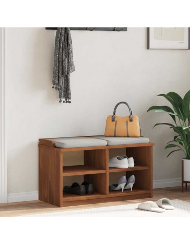 Panca da Corridoio SANDNES 87x40x50 cm Legno Massello di Pino