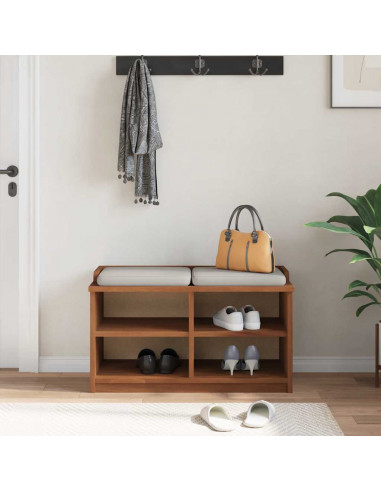 Panca da Corridoio SANDNES 87x40x50 cm Legno Massello di Pino