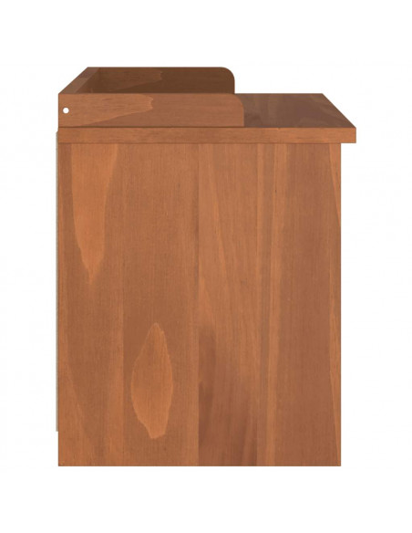 Panca da Corridoio SANDNES 87x40x50 cm Legno Massello di Pino