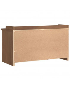 Panca da Corridoio SANDNES 87x40x50 cm Legno Massello di Pino 2