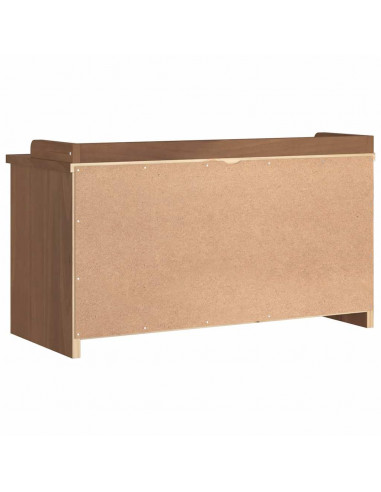 Panca da Corridoio SANDNES 87x40x50 cm Legno Massello di Pino