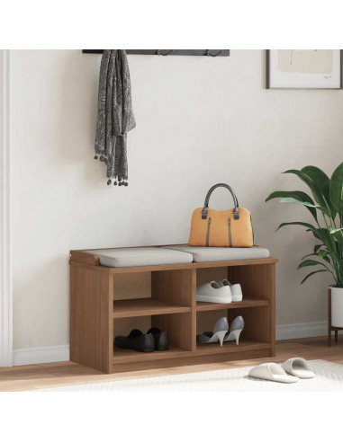 Panca da Corridoio SANDNES 87x40x50 cm Legno Massello di Pino