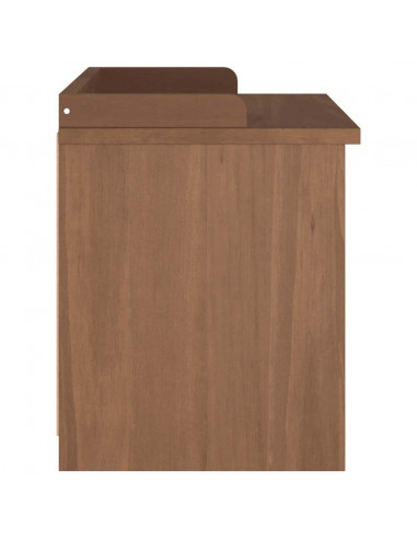 Panca da Corridoio SANDNES 87x40x50 cm Legno Massello di Pino