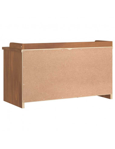 Panca da Corridoio SANDNES 87x40x50 cm Legno Massello di Pino