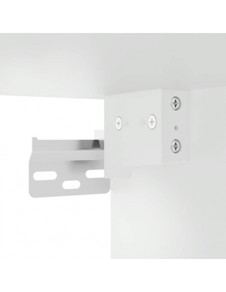 Pensile da Cucina Lucca Bianco Lucido in Legno Multistrato