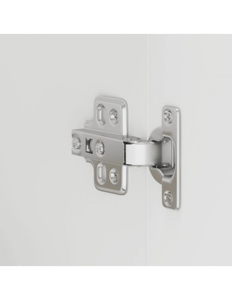 Pensile da Cucina Lucca Bianco Lucido in Legno Multistrato