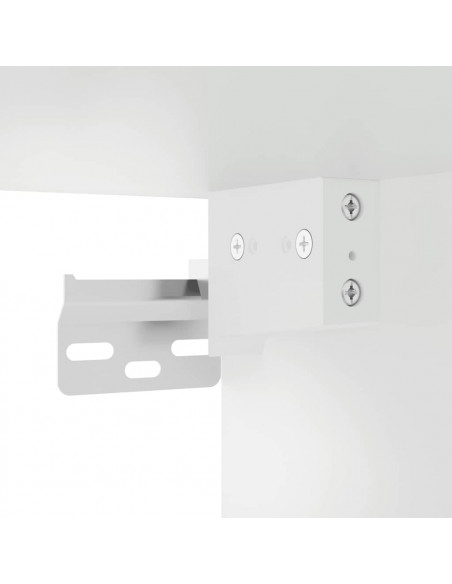 Pensile da Cucina Lucca Bianco Lucido in Legno Multistrato