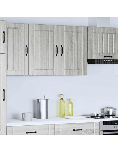 Pensile da Cucina Lucca Grigio Sonoma in Legno Multistrato