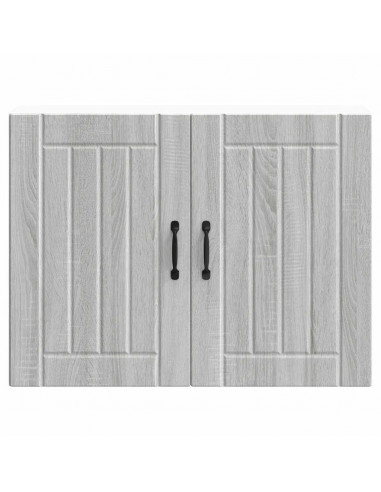 Pensile da Cucina Lucca Grigio Sonoma in Legno Multistrato