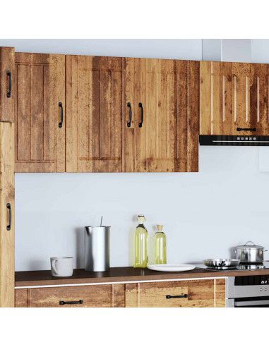 Pensile da Cucina Lucca Legno Antico in Legno Multistrato