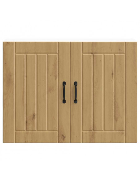 Pensile da Cucina Lucca Rovere Artigianale in Legno Multistrato