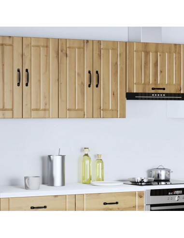 Pensile da Cucina Lucca Rovere Artigianale in Legno Multistrato