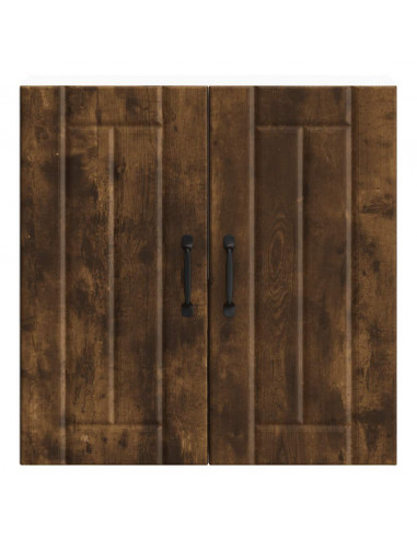 Pensile da Cucina Lucca Rovere Fumo in Legno Multistrato