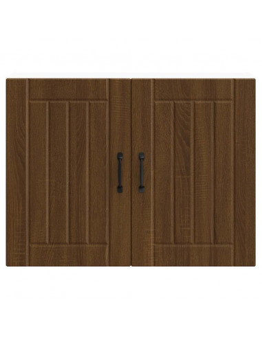 Pensile da Cucina Lucca Rovere Marrone in Legno Multistrato