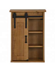 Pensile HALDEN con Anta Scorrevole 49x22,5x70 cm in Pino 2