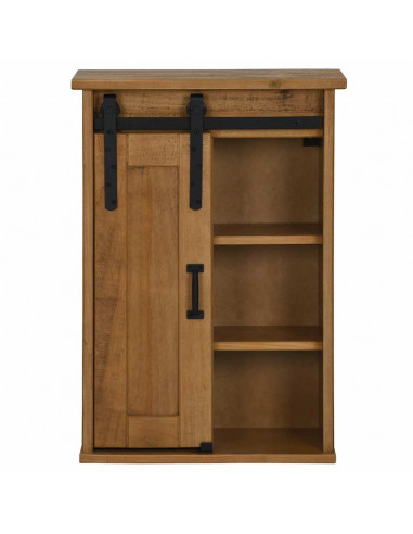 Pensile HALDEN con Anta Scorrevole 49x22,5x70 cm in Pino