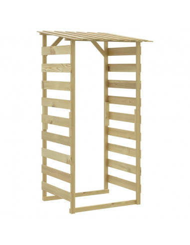 Pergole con Tetto 2 pz 100x90x200 cm Legno di Pino Impregnato