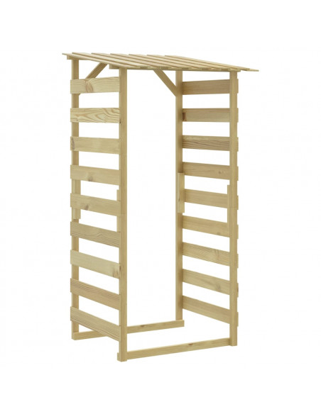 Pergole con Tetto 2 pz 100x90x200 cm Legno di Pino Impregnato