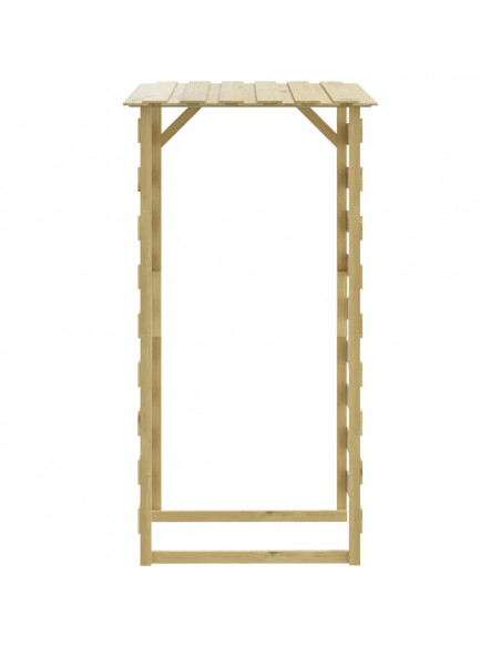 Pergole con Tetto 2 pz 100x90x200 cm Legno di Pino Impregnato
